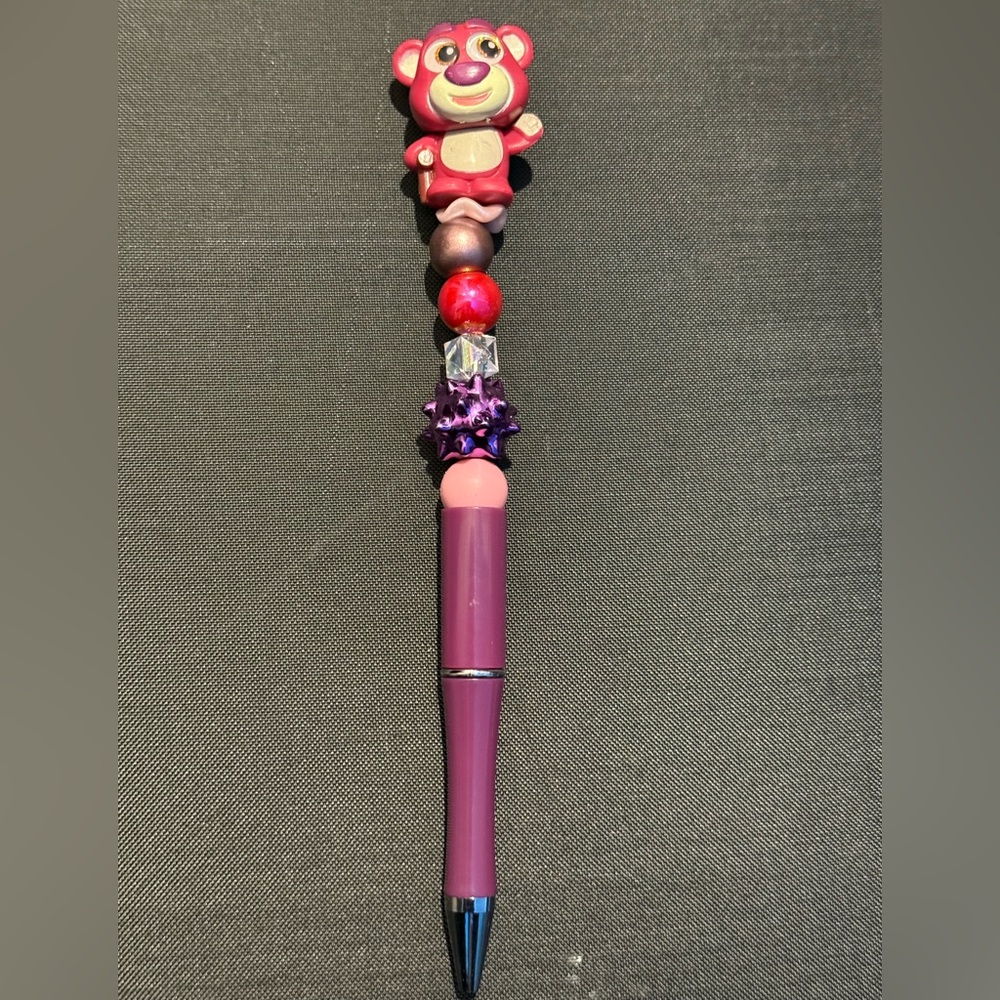 🏰 Disney Doorable Handmade Lotso (Toy Story) Pen✍️
